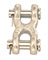 3/8" Dbl Clevis Mid Linked Bagge