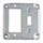 4" Sq Gfi/switch Cover