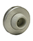 Concave Wall Stop Satin Chrome