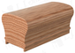 6210psc Plowed Rail Red Oak 8'