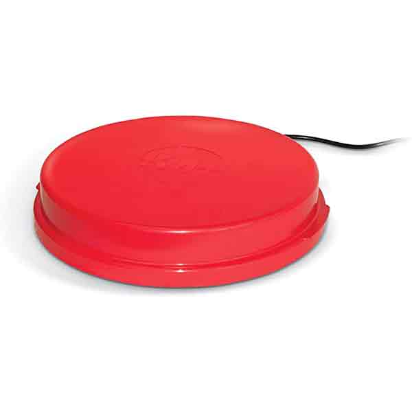 HEATED POULTRY BASE - RED