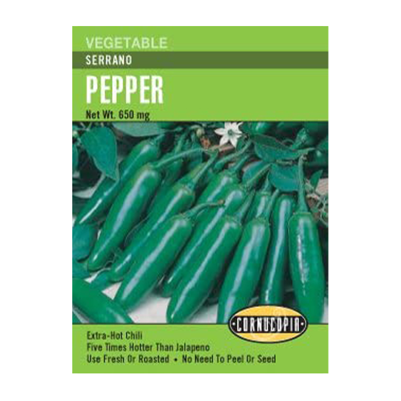 PEPPER SERRANO CHILE
