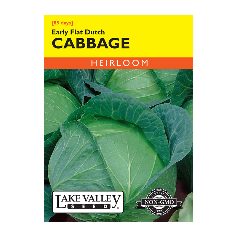 CABBAGE EARLY FLAT HEIRLOOM