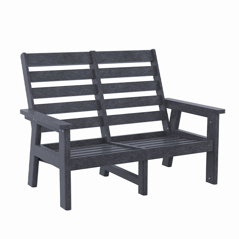 CHARLESTON HB LOVESEAT SLATE