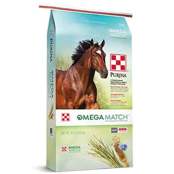 OMEGA MATCH HORSE RATION BAL 40#