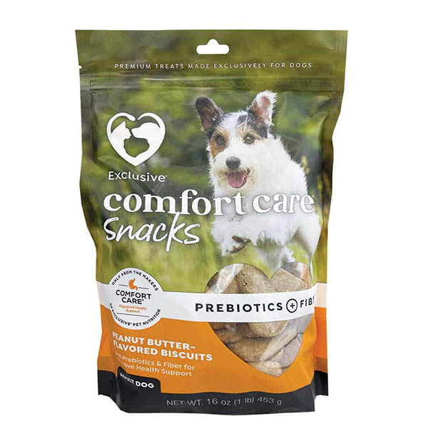 EXCL COMFORT CARE PB DOG SNACK