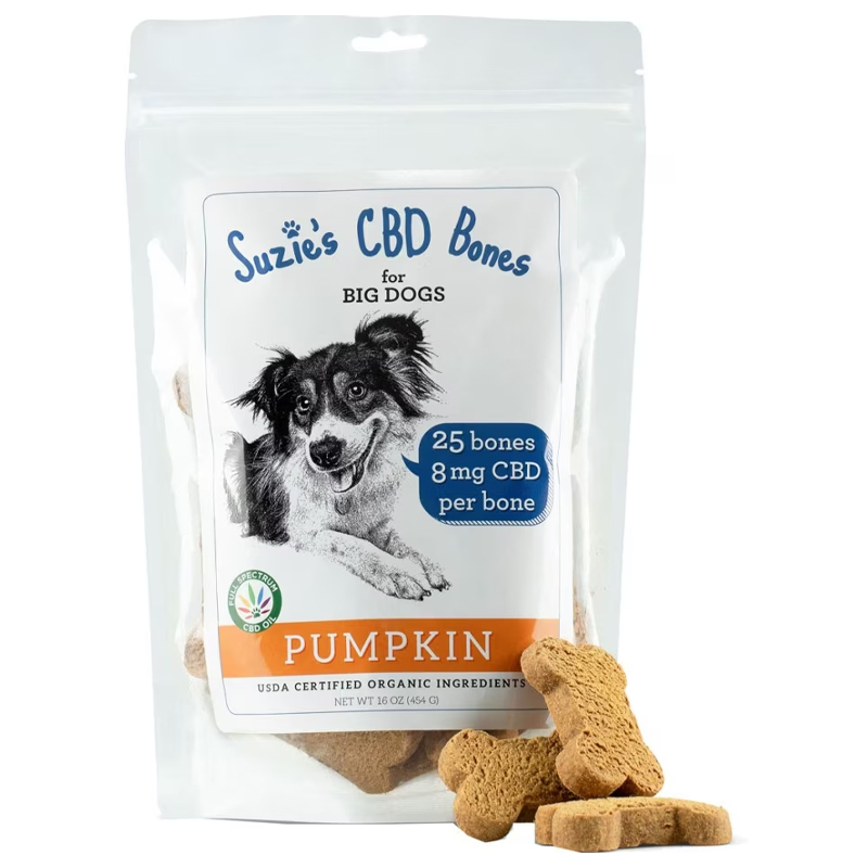 Suzie's CBD Bones for Big Dogs - Pumpkin