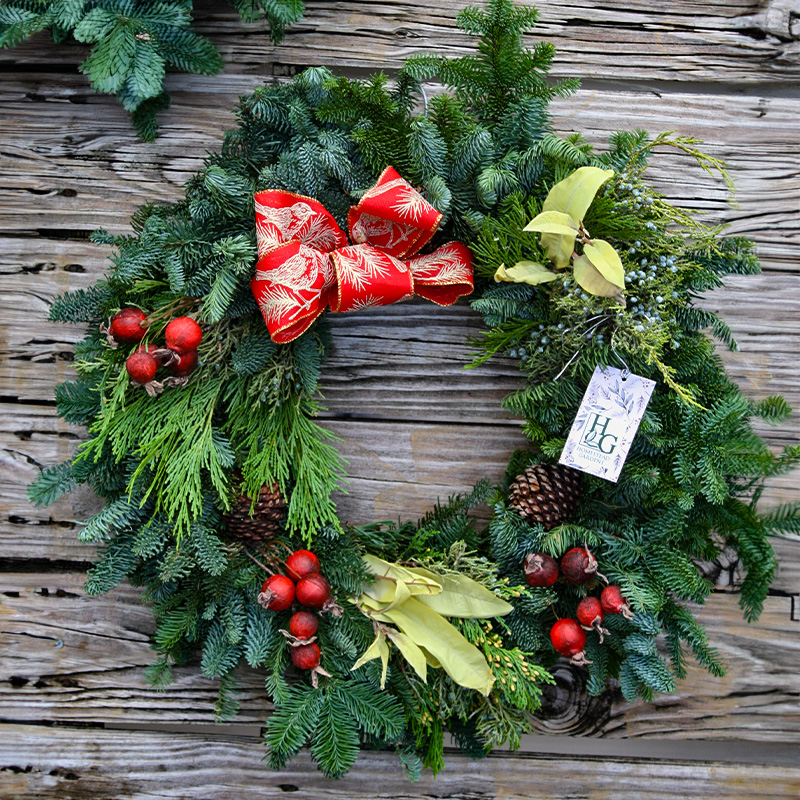 WREATH COUNTRY RED BERRY