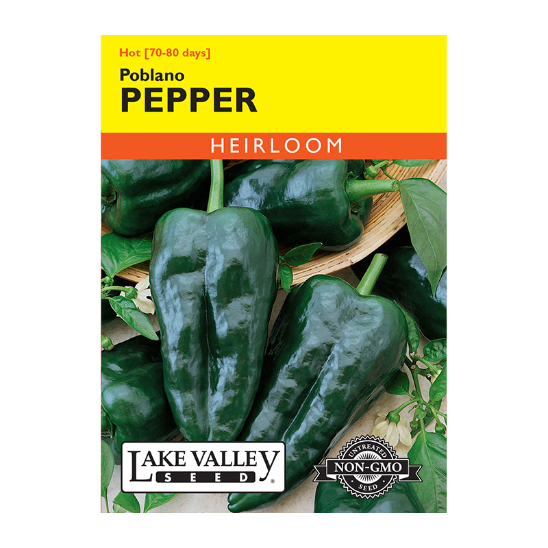 PEPPER HOT POBLANO (MILDLY HOT)