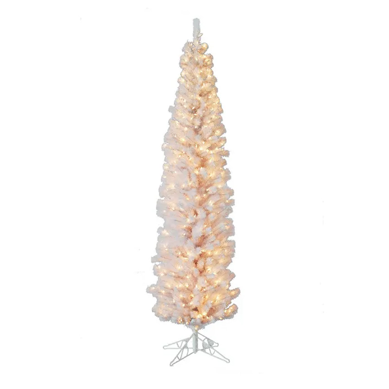 7' WHT WINCHESTR PENCIL TREE CL
