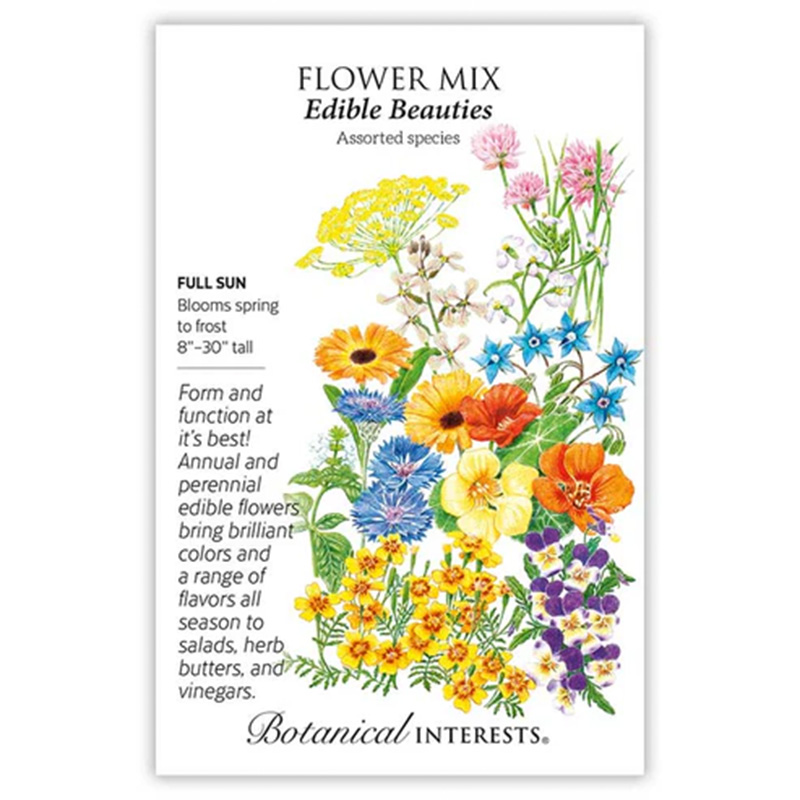 Flower Mix Edible Beauties