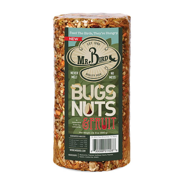 BUGS NUTS AND FRUIT CYLINDER