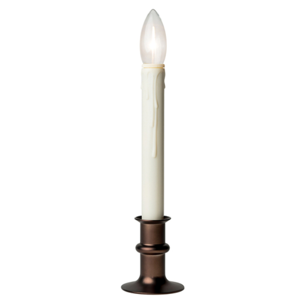 Window Hugger Candle Brass/Ivory