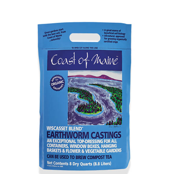 Wiscasset Earthworm Castings 8qt