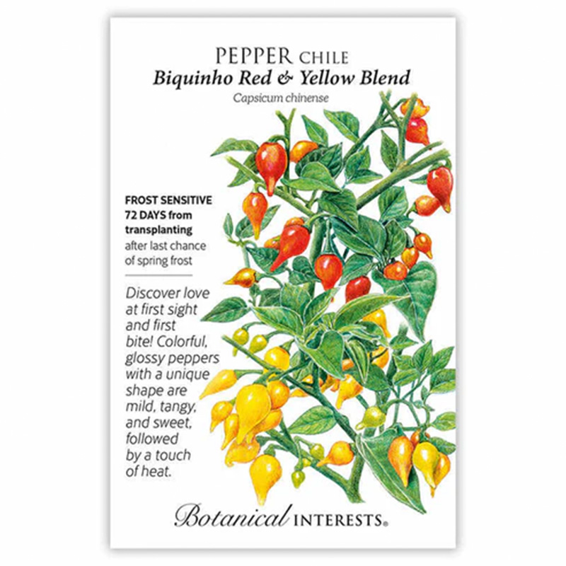 PEPPER CHILE BIQUINHO RED/YELLOW
