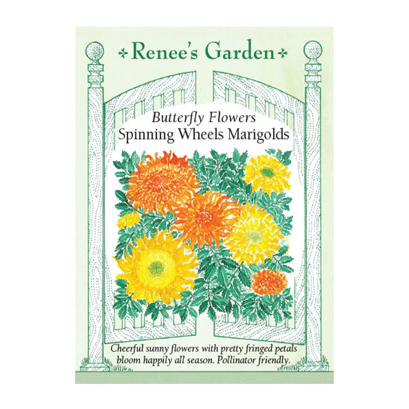 Marigold Butterly Spinning Wheel