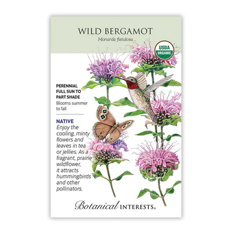 WILD BERGAMOT ORG