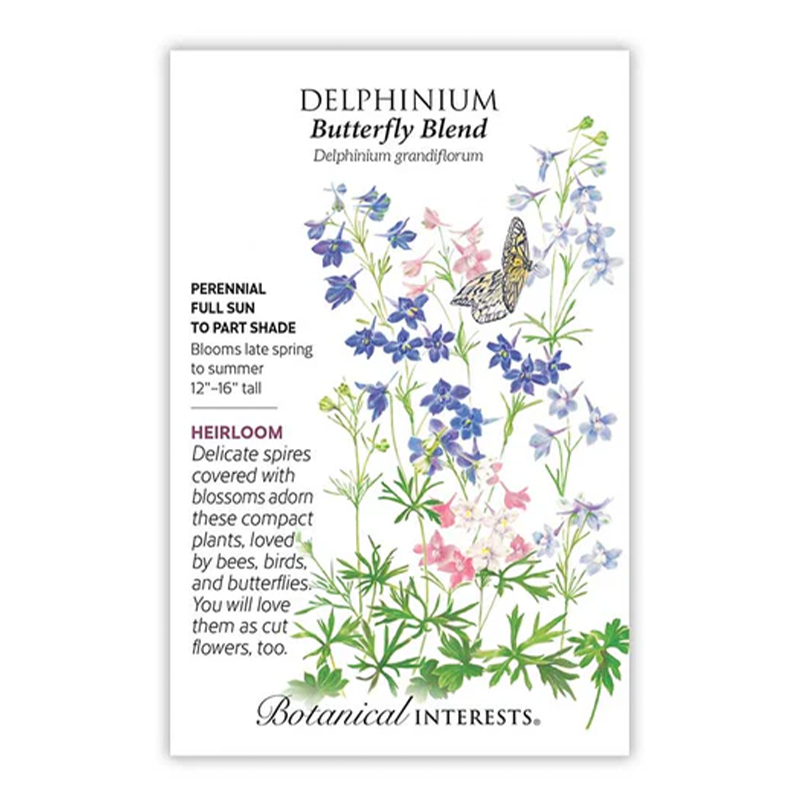 Delphinium Butterfly Blend