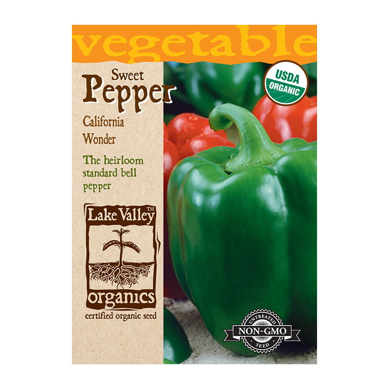 ORGANIC PEPPER SWEET CALIFORNIA