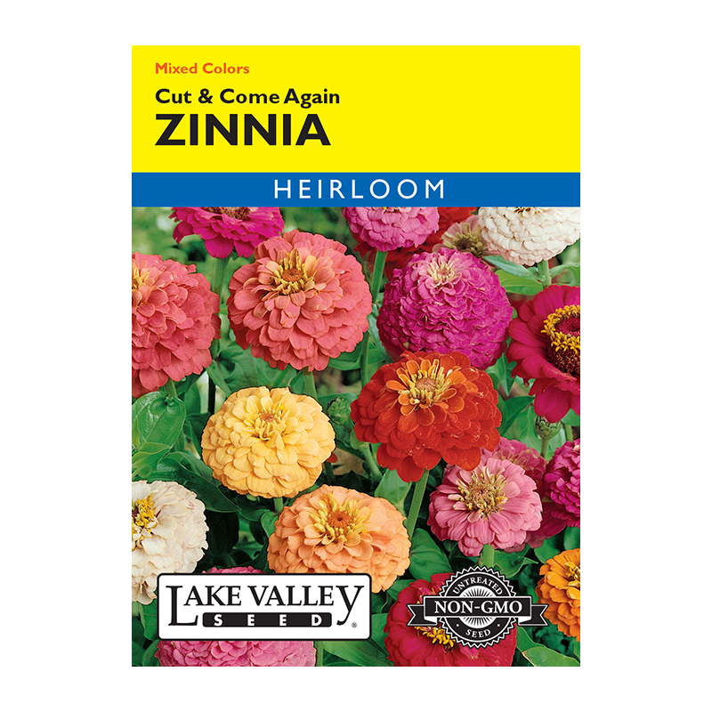 ZINNIA CUT & COME AGAIN MIXED