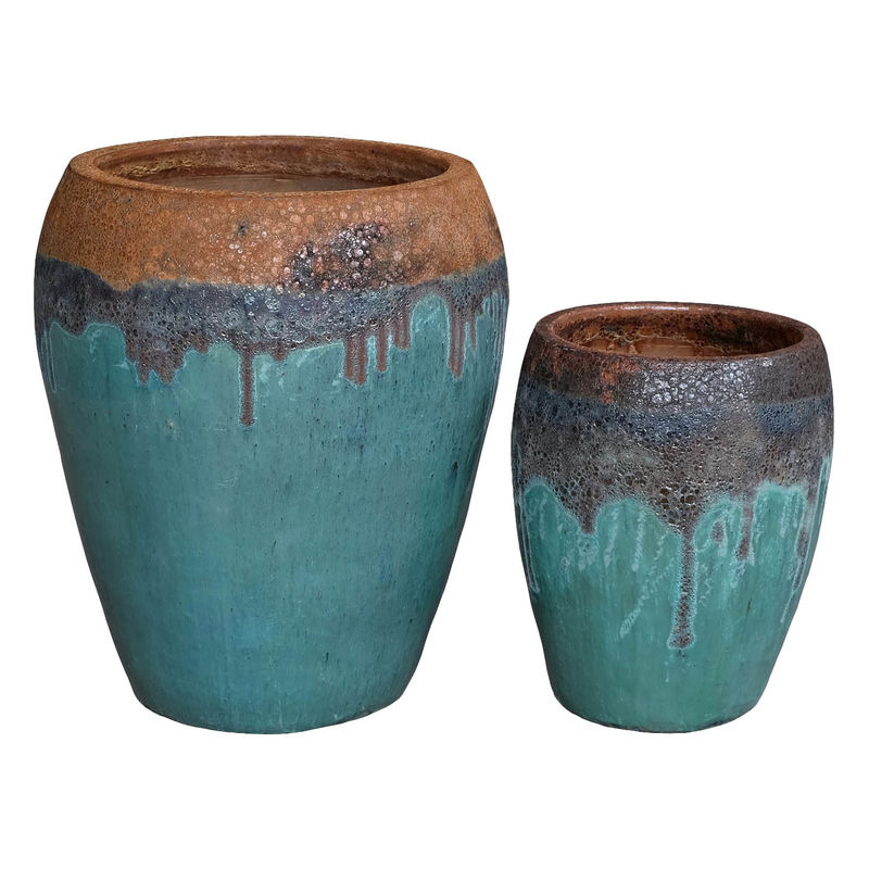 TIYORN PLANTR RUST/COBALT, LARGE