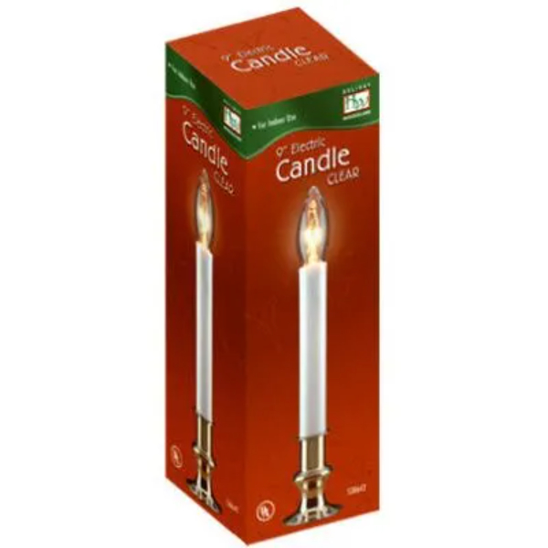 CANDLE W/ON-OFF SWITCH