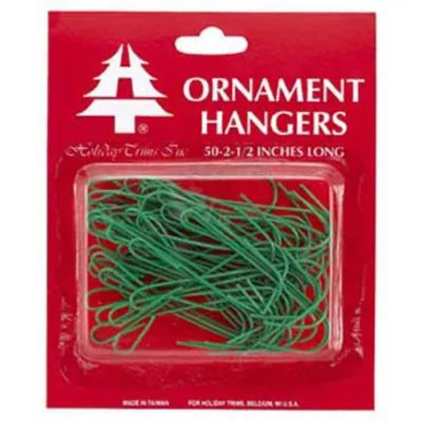 ORN HOOK GREEN 50 CT