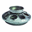 GALVANIZED FEEDER BASE