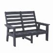 CHARLESTON HB LOVESEAT SLATE