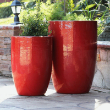 SMLL TALL JAR LAVISH RED 18.5x30