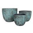 SANCOSTA PLANTER BRNZ GRN LARGE