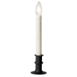 CANDLE ADJ HEIGHT BLACK/IVORY