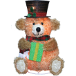 FLUFFY TEDDY BEAR/TOP HAT