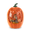 BREWING WITCH LIGHTED WTR PUMPKN