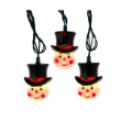 10L SNOWMAN HEAD LIGHT SET