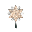 Star Snowflake Silver Lighted