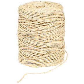 TWINE 600'TWISTED NATURAL SISEL