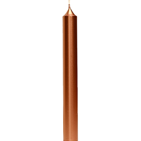 8" DINNER CANDLE COPPER COLORAMA