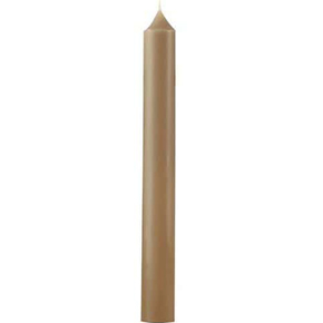 8" DINNER CANDLE TAUPE COLORAMA