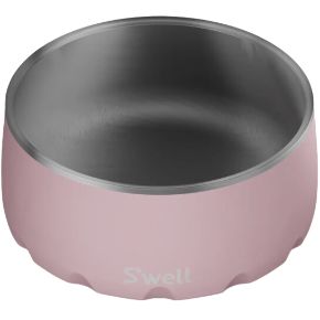 SWELL PET BOWL, 950ML, PINK