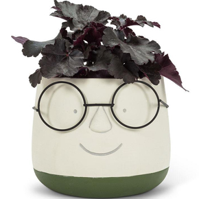 FACE PLANTER WITH GLASSES  - LG