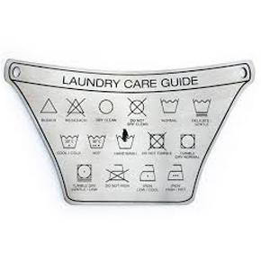 LAUNDRY CARE GUIDE MAGNET