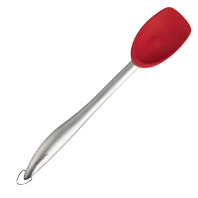 CUISIPRO SILICONE SPOON 11" RED