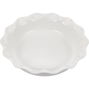 LeCrst Pie Dish 23cm: White