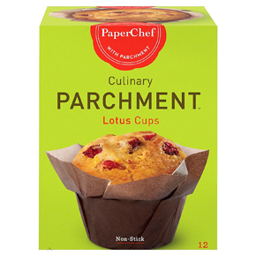 PARCHMENT MUFFIN CUPS ST/12