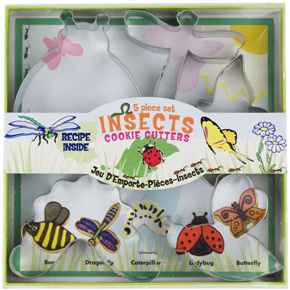 5pc COOKIE CUTTER SET insects