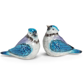 Bluejay Salt And Pepper Shakers