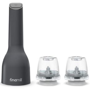 Finamill Grinder w/ 2 Pods Black