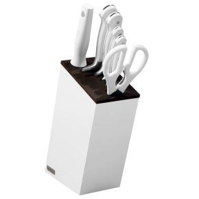 Wust Clsc White 7pc. Block Set