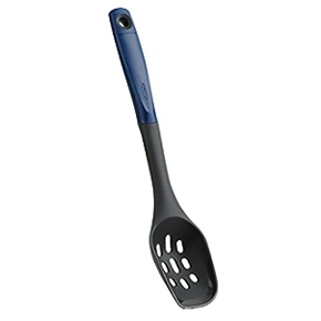 SLOTTED SPOON CHARCOAL/BLUEBERRY